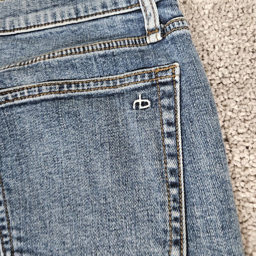 Rag & Bone Jeans Mens 32X32 Blue Fit 2 Slim Jared Minimalist Honeycomb Casual - Picture 6 of 11